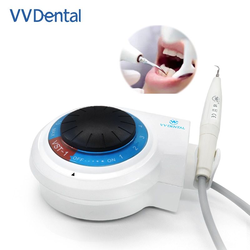 VVDental Ultrasonic Dental for Oral Dental Excavator Cleaning Ultrasonic Scaler Cure Odontologia Stains Scaler Teeth VST-1