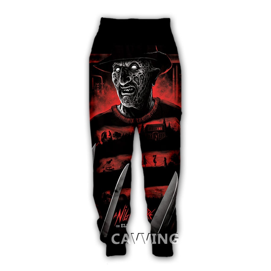 CAVVING 3D Printed Horror Movie Freddie's Nightmare The Killer Casual Pants Sports Sweatpants Sweatpants Jogging Pants Trou
