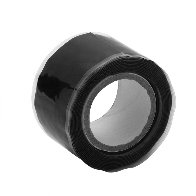 Multi-purpose self-adhesive strong black rubber silicone repair waterproof adhesive tape auto self-adhesive silicone tape