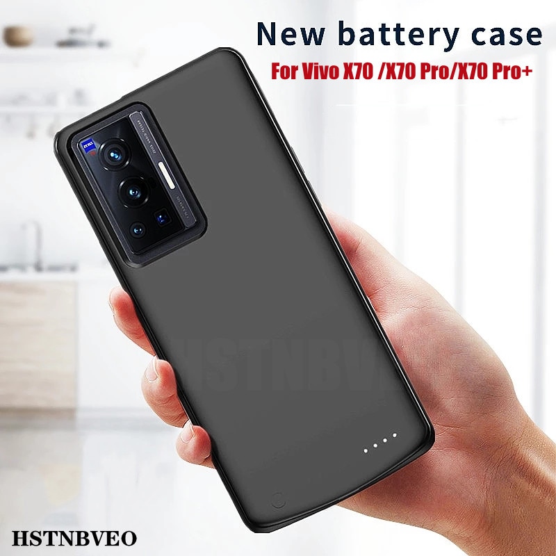 6800mAh Power Bank Battery Charging Cover for Vivo X70 Pro PowerBank Case Battery Charger Case For Vivo X70 Pro+ Battery Case