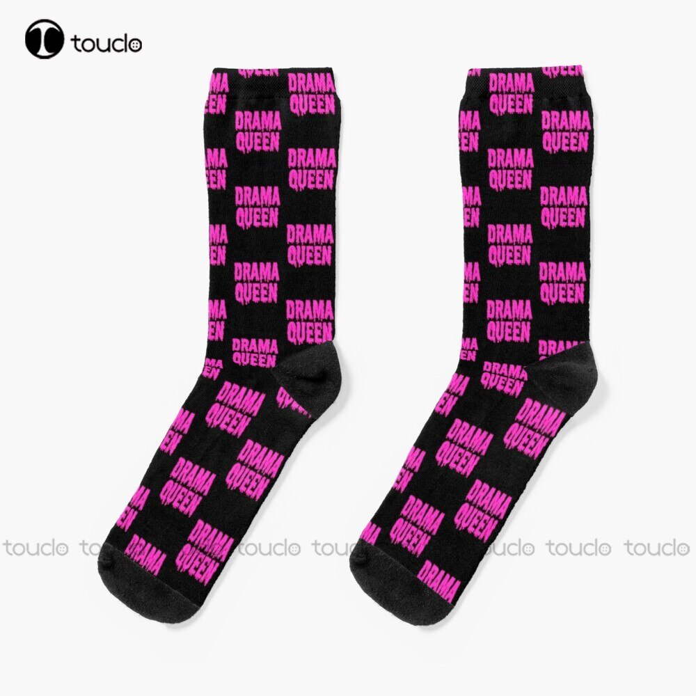 New Drama Queen Socks Workout Socks Men Personalized Custom Unisex Adult Socks Popularity Gifts