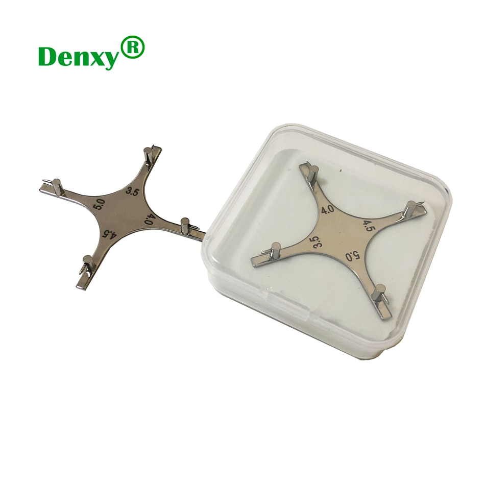Denxy Orthodontic Positioner Cross Bracket Positioner Bracket Locator Star Orthodontic Bracket Locator High Precision