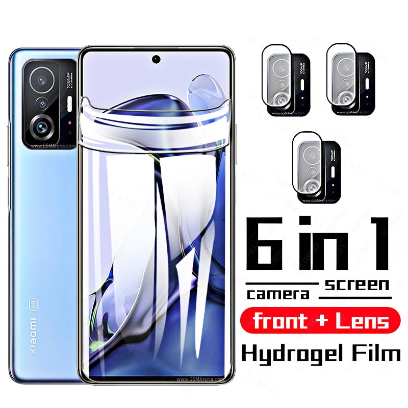 Hydrogel Film on For Xiaomi 11T Pro Lite Ultra Camera Lens Tempered Soft Glass Mi11 Pro Hidrogel 11 I T 11lite Screen Protector