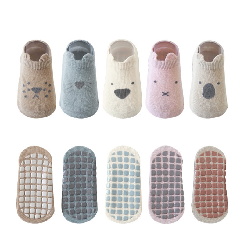 0-5 Years Old Baby Socks Combed Cotton Socks Footwear Combed Cotton Baby Non-slip Toddler Socks Baby Cotton Socks Children Socks