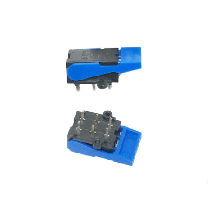 10pcs High Pressure Spring Switch Telephone Pressure Spring Switch Intercom Doorbell Plug Spring Switch Reed Switch
