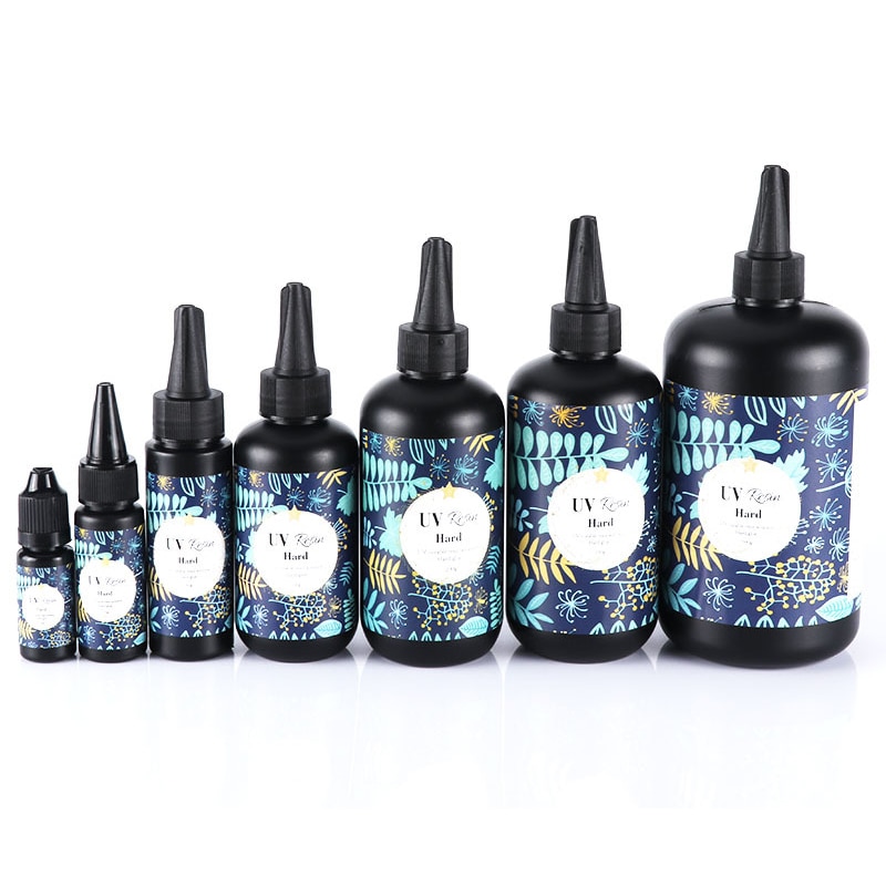 Hard UV Resin Glue Crystal Clear Ultraviolet Curing Epoxy Resin UV Glue