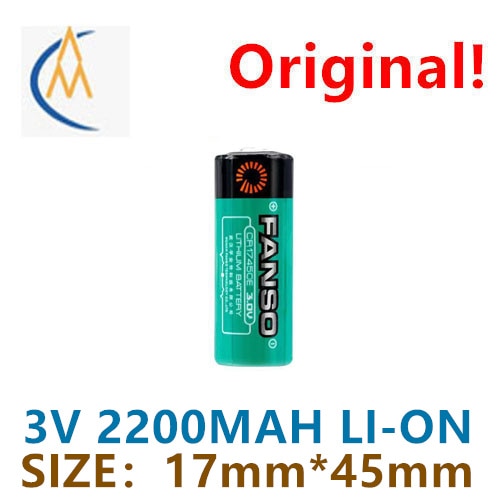 Voant cr17450e intelligent water meter PLC FANUC industrial control equipment flowmeter 3V lithium battery pack without pin