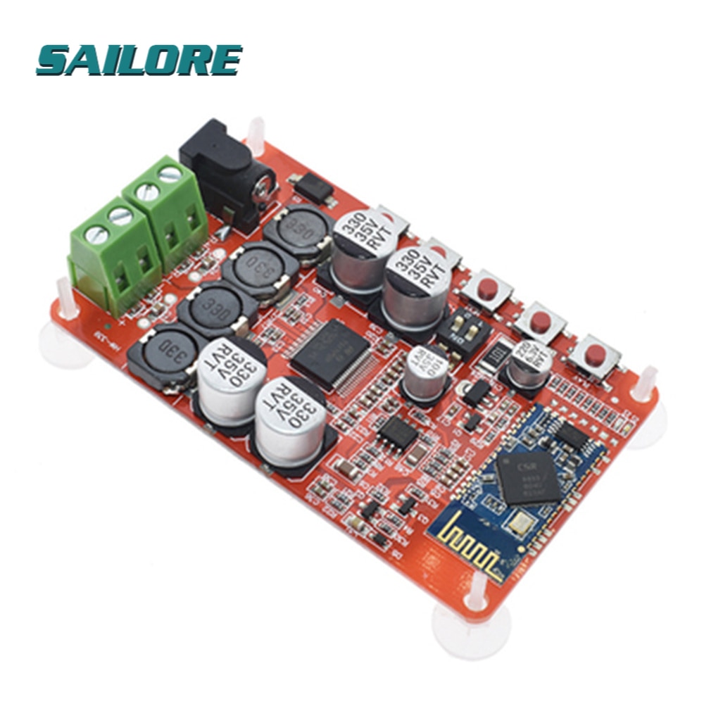 TDA7492P 50W+50W Digital Amplifier Board CSP8635 Bluetooth 4.0 Chip BT Audio Receiver Amplifier Board Module Parts