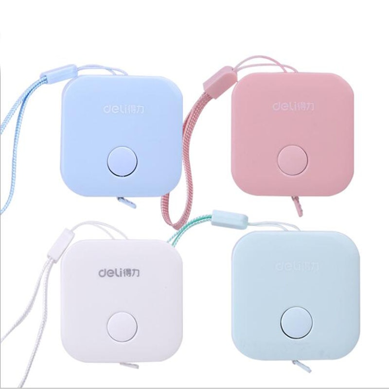 12pcs/lot Cute mini ruler 2m tape measure candy color band tape kawaii accessories office school supplies G053