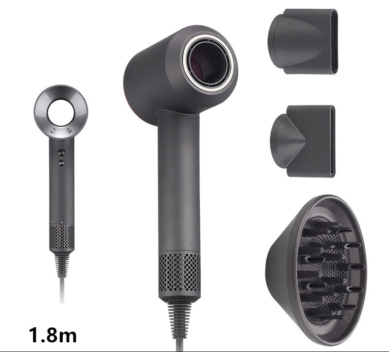 Powerful Professional Hair Dryer High Speed Hairdryer Temeperature Control Salon Dryer Hot Cold Wind Negative Ionic Blow Dryer