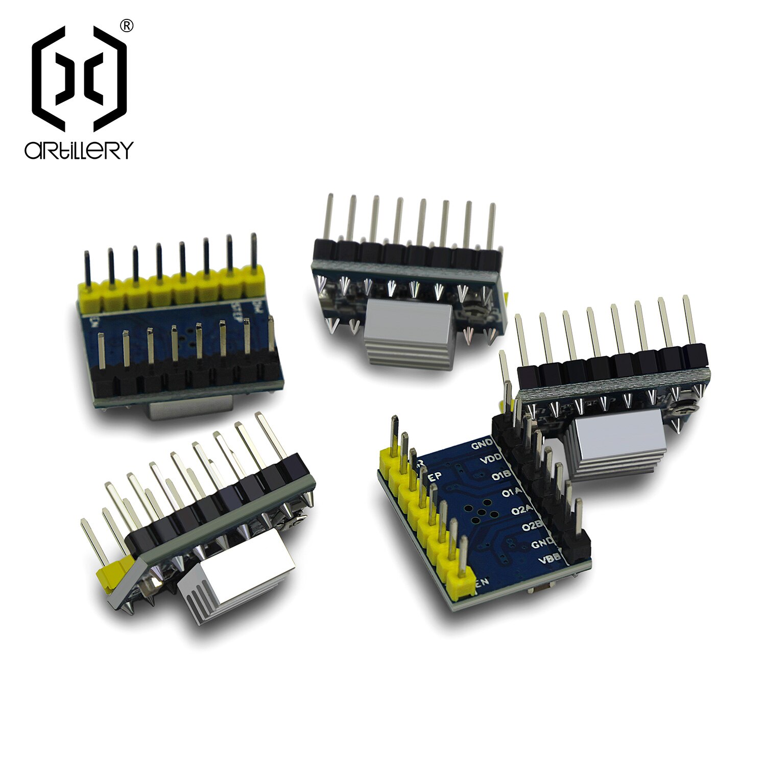 Artillery 3d Printer Original Accessories Motherboard Driver FS31W01 with Heat Sink Use for SW-X1 & Genius