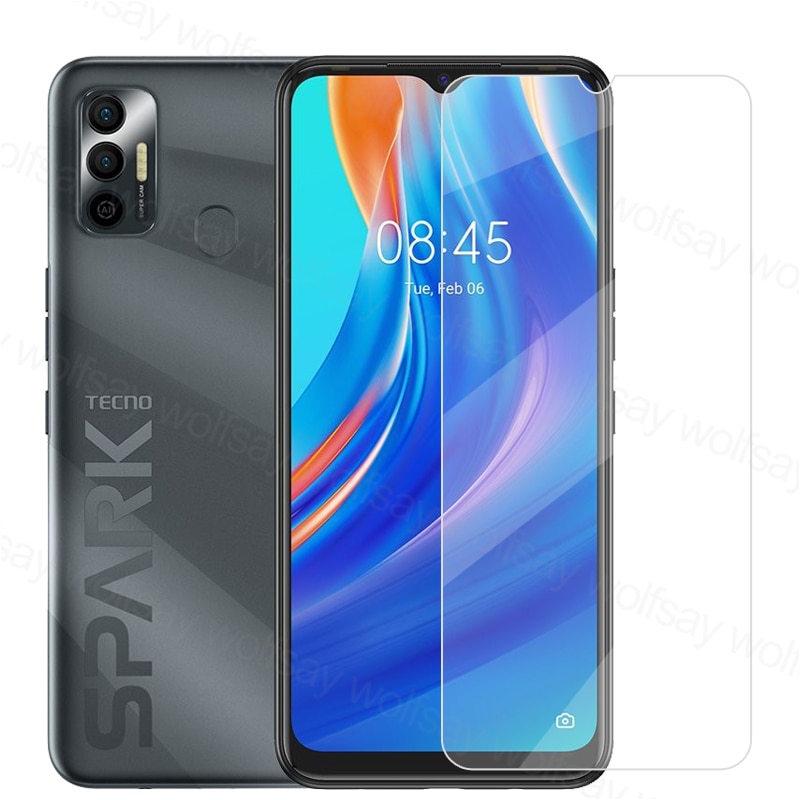 9H Glass For Tecno Spark 7 Screen Protector Glass For Tecno Spark 7 Tempered Glass Protective Film For Tecno Spark 7 7T 5 Pro