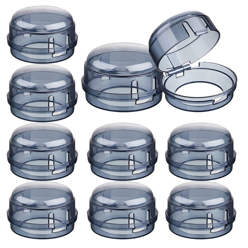 2 Pcs Baby Safety Oven Lock Lid Gas Stove Knob Covers Home Kitchen Switch Protection Tool Protector