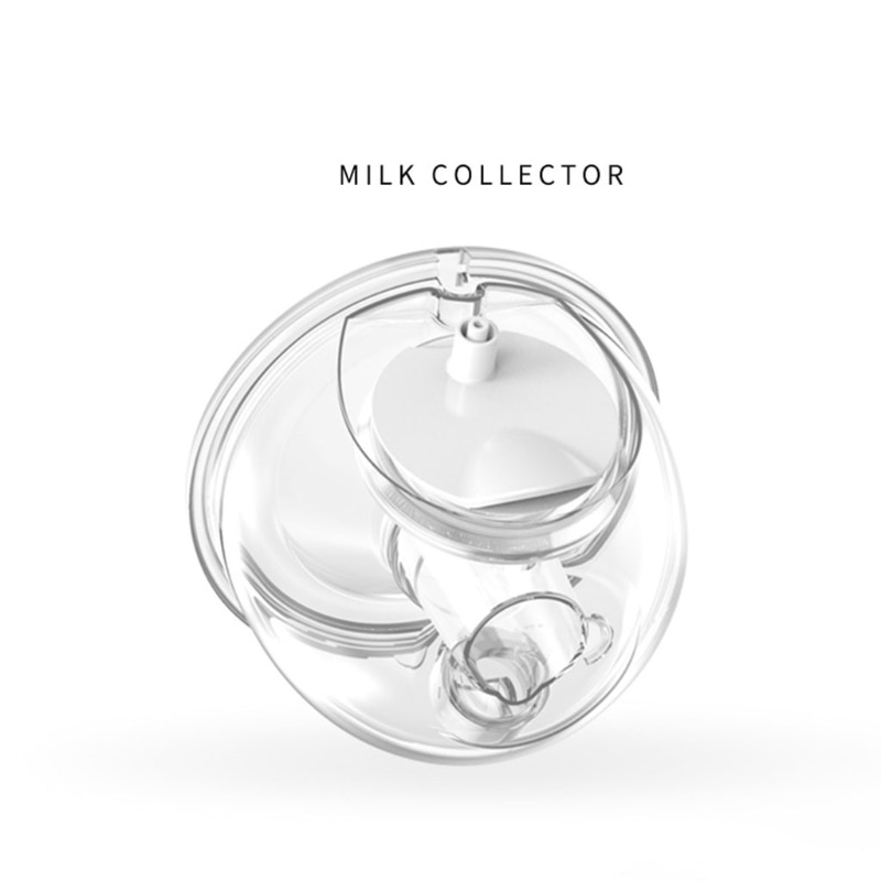 New Wearable Breast Pump Accessories Silicone Horn Diaphragm Milk Collector Nursing Cup Tee Joint Electric Breastpump Parts