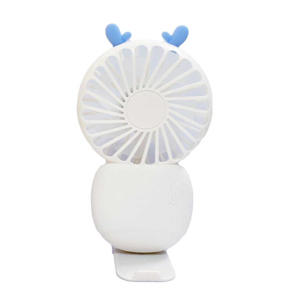 USB Mini Fold Fan Electric Portable Hold Small Air Cooler Originality Charging Household Electrical Appliances Desktop Fan