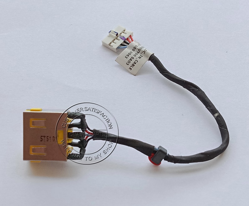 Laptop DC Power Jack In Cable for Lenovo ThinkPad L560 L570