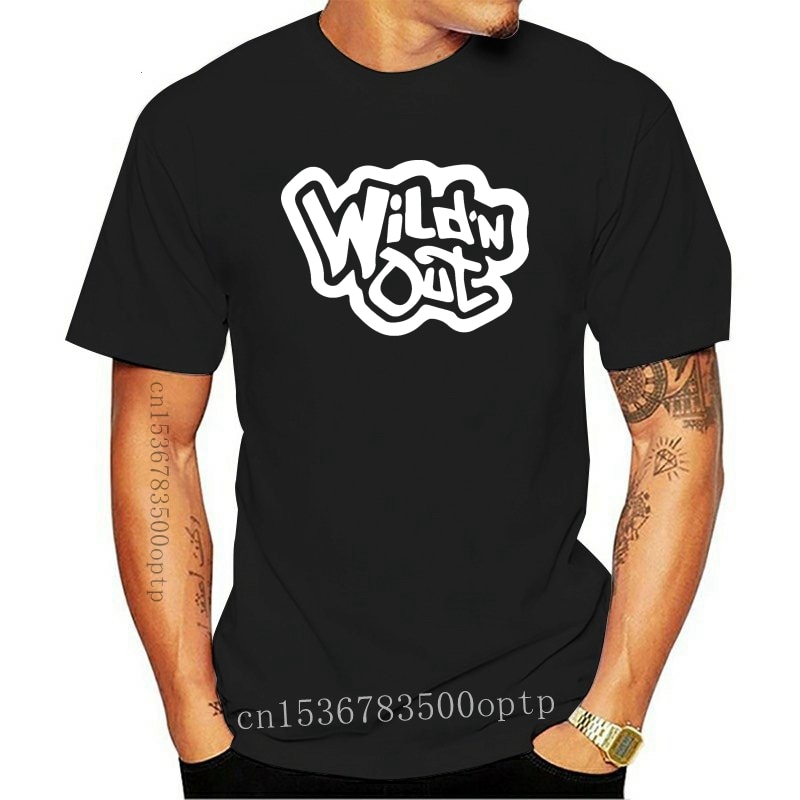 New Wild N Out Youth 100% Cotton Soft Black Men T-shirt Full Size Cool Casual pride t shirt men Unisex Fashion tshirt