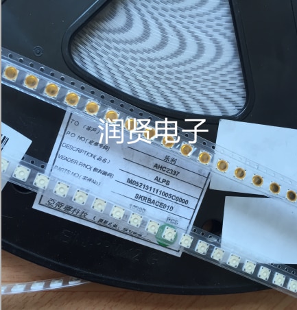 20PCS Brand new original SKRBAAE010 SKRBACE010 film tact switch 4.8x4.8x0.5 patch
