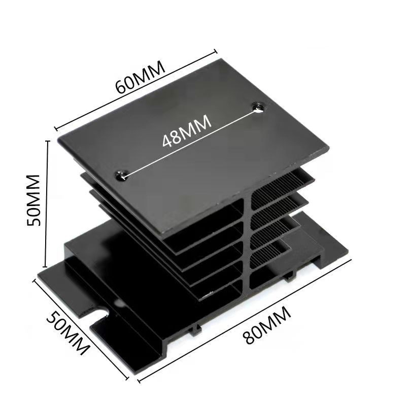 SSR solid state relay heat sink single-phase radiator heat sink single-phase solid-state radiator heat sink base