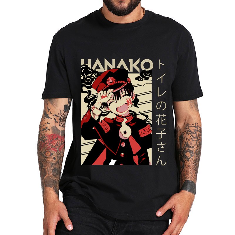Hanako Kun Fashion Shirt T Shirt Women Tops Base O-neckBlack Tees