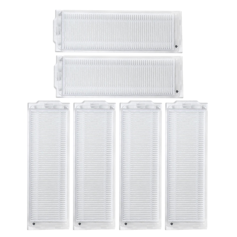 6 Pcs Washable Hepa Air Filters for Xiaomi Mijia Mi Robot Vacuum Mop-P Pro STYTJ02YM Cleaning Robot Accessories STYTJO2M