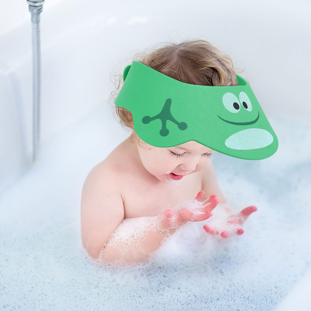 Baby Shower Cap Baby Bath Cap Shower Hat Bath Visor Baby Kids Cap Kids Bath Wash Hair Shield Hat Cap Protect Eyes Hair