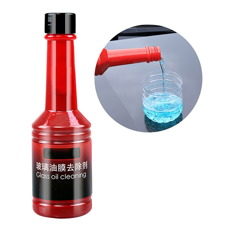 Automotive glass oil film remover to remove oil stains and oil film cleaner