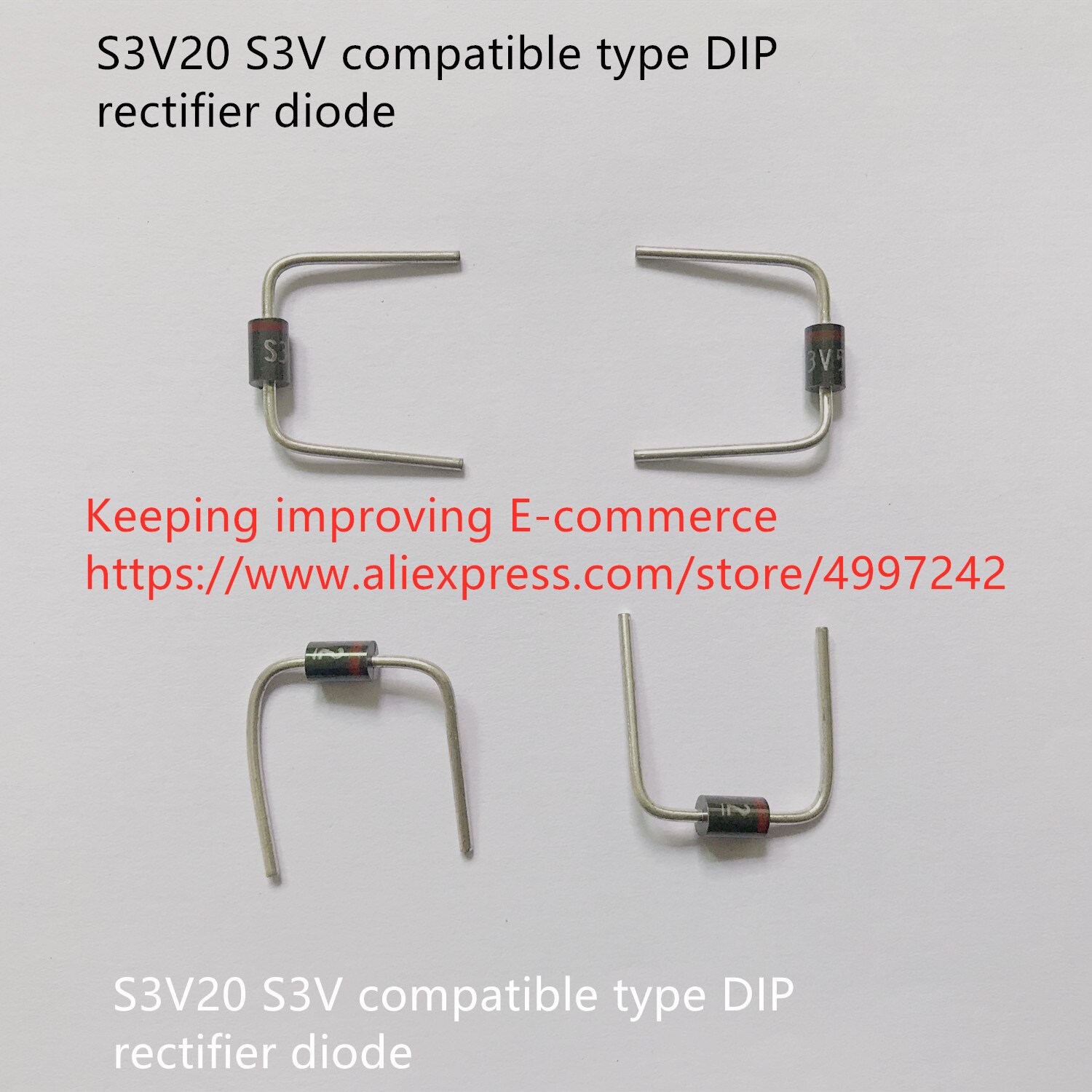 Original new 100% S3V20 S3V compatible type DIP rectifier diode (Inductor)