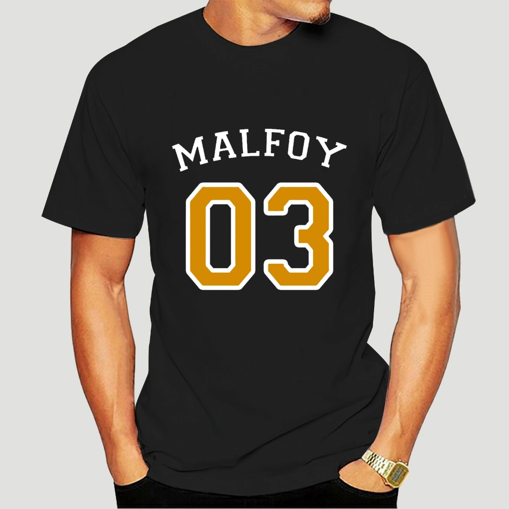 Kawaii Malfoy 03 Yellow front only Men T-shirt Men Tee Adult 100% cotton funny print tshirt men women shirts 8278X