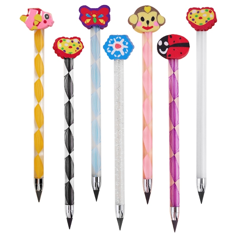 2021 New Erasable Eternal Pencil Unlimited Writing Environmentally Business Stationery