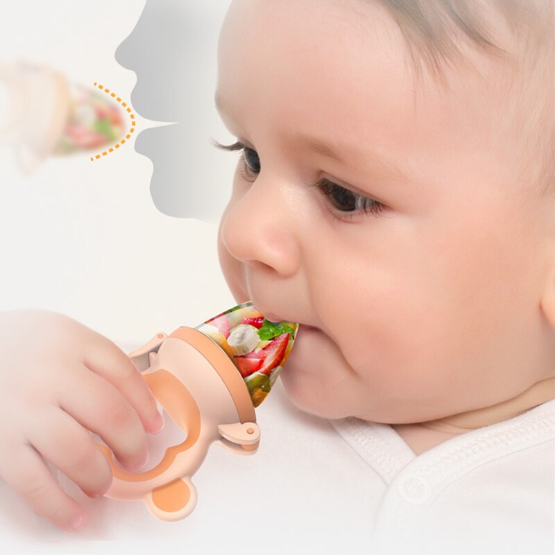 Baby Nipple Supplies fruit and vegetable bite eat fruit food supplement New Baby Nipple Supplies silicone mesh bag new tooth gel
