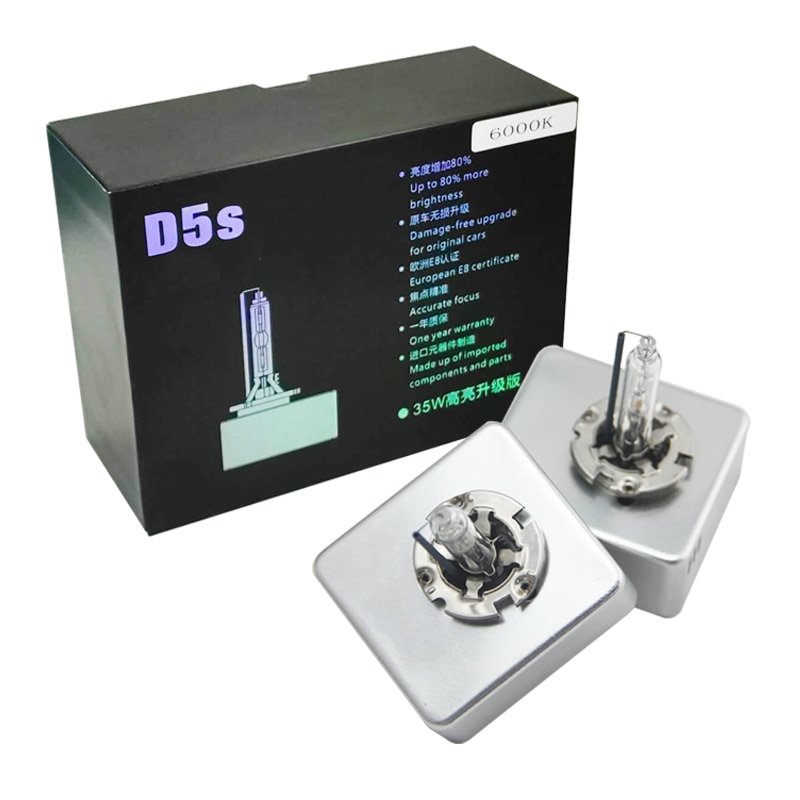 1 SET D5S HID Xenon Bulb Brightness 42V 85V 25W 35W D5S 4300K 5000K 6000K 2500LM 12Months Warranty Car Headlight Lamp 9285161296