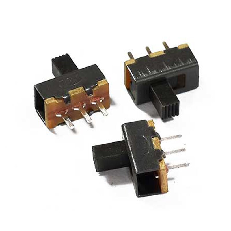 10pcs SS-12F17 Toggle Switch Interruptor Mini Slide Switches 3pin G5