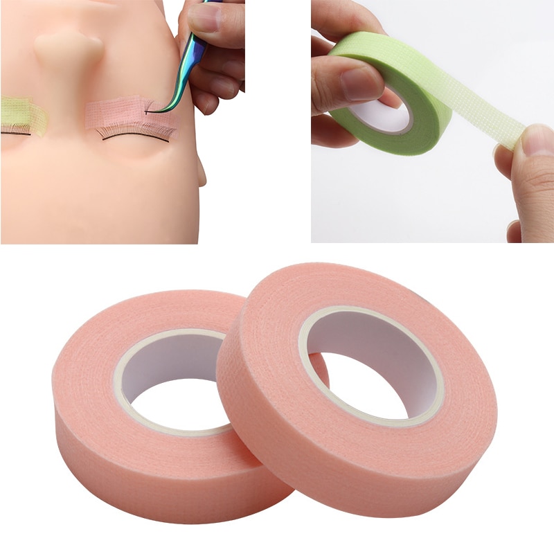 3/5pcs/Rolls False Eyelashes Extension Tape Professional Anti-allergy Breathable Micropore Fabric Eye Lashes Grafting Tools