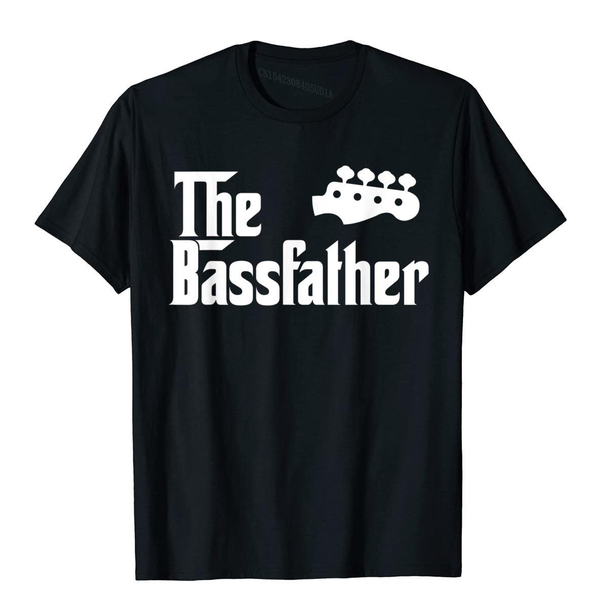 The Bass Father Funny Bass Guitar T Shirt Gift Customized T Shirt Tees For Boys On Sale Cotton Print T Shirts