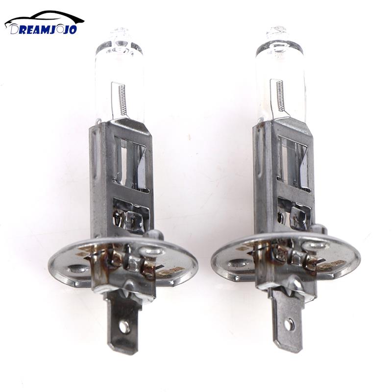 H1 55W 12V Super Bright 6000K White Fog Lights Halogen Bulb Car Headlight Lamp Car Driving Light car styling parking auto