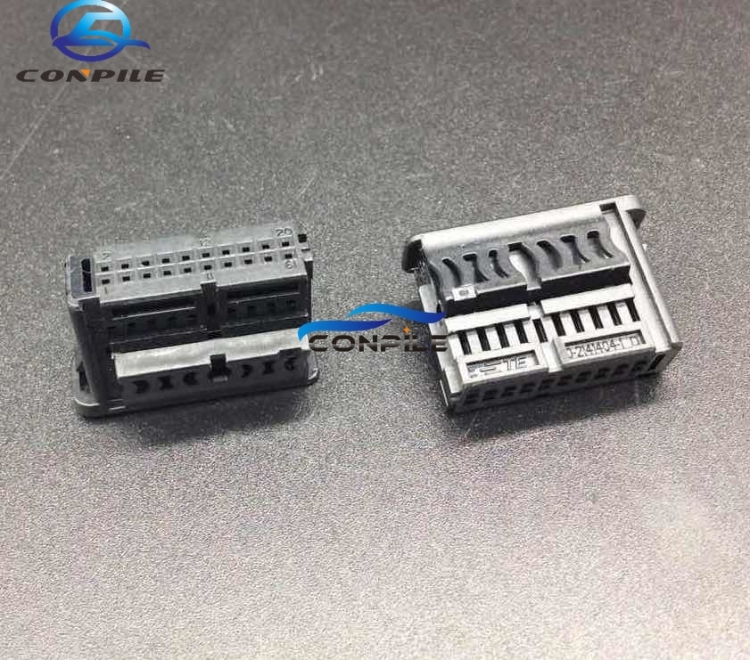 2pcs for BMW EVO host programming plug Ethernet interconnected driving 20hole plug reversing image plug-in shell 20pin connector