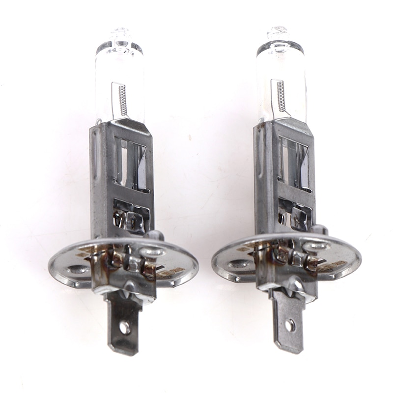 H1 55W 12V Super Bright 6000K White Fog Lights Halogen Bulb Car Headlight Lamp Car Driving Light car styling parking auto
