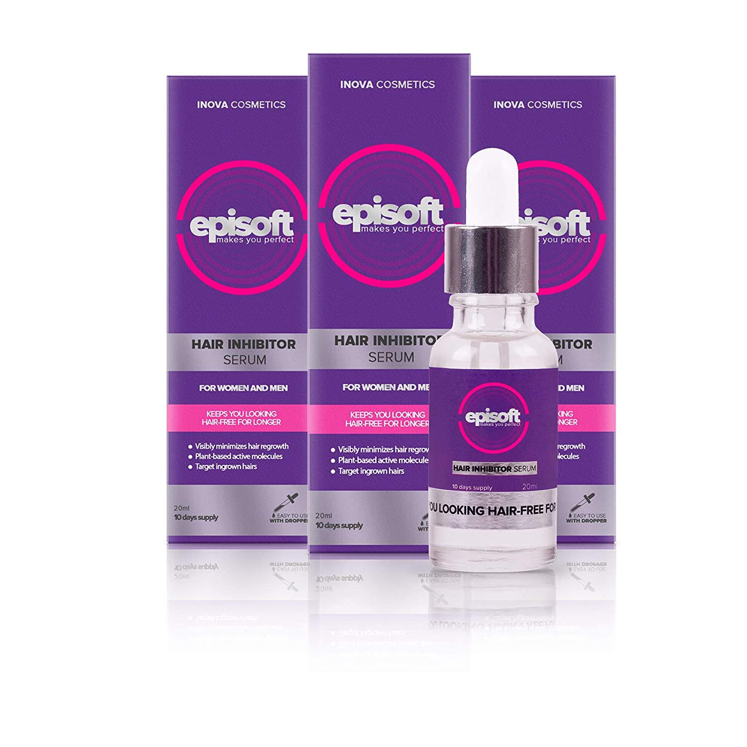 Episoft saç İnhibitörü 100% natural Serum Turkey