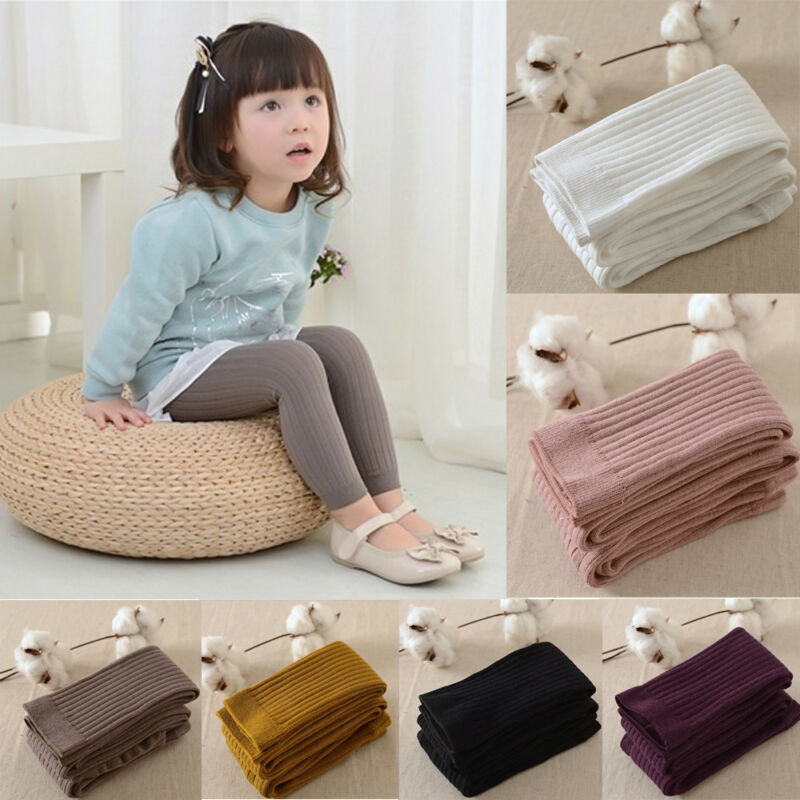 Baby Toddler Kid Leggings Girls Winter Warm Pantyhose Cotton Infant Newborn Boys Solid Casual Stockings Children for 0-5Years