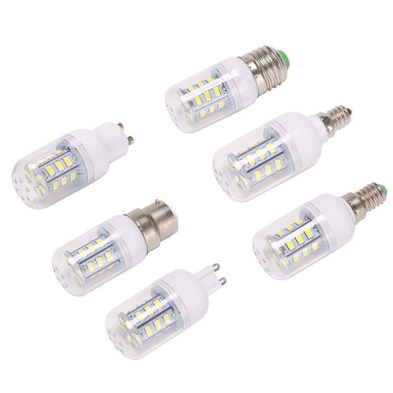 LED Light Bulb LED Corn Bulb 24 Leds 5730 5W White Light Home Light Candle Base Corn Lamp LED Lamp
