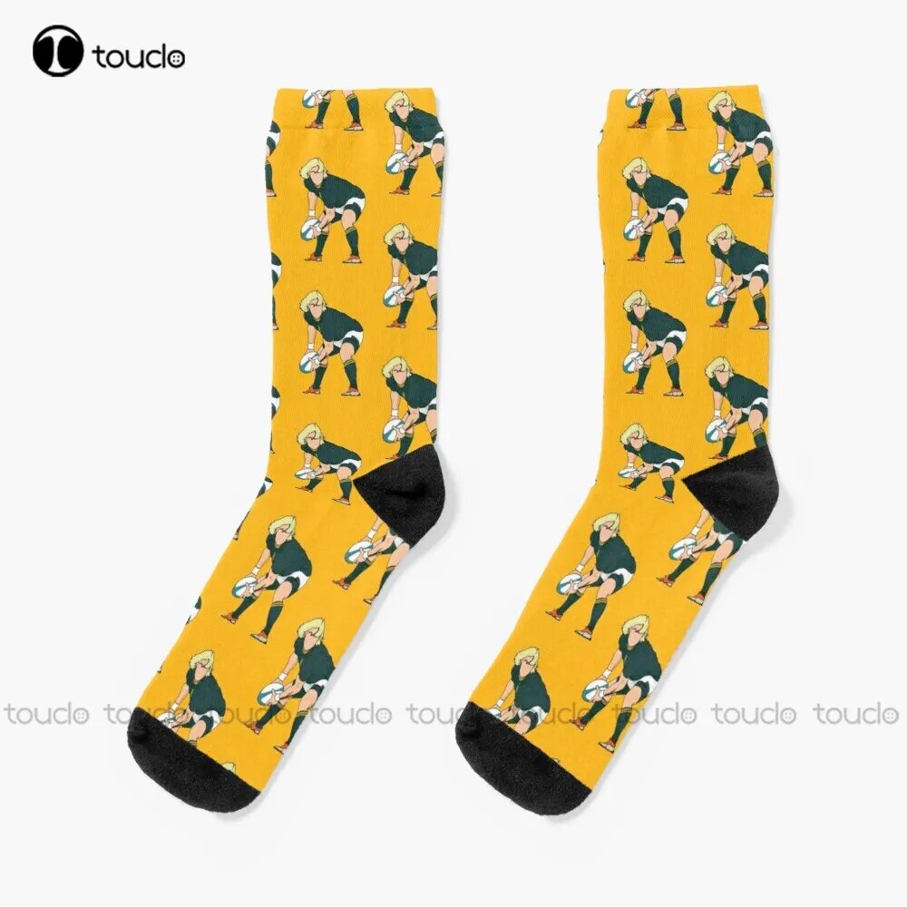 Faf De Klerk (South Africa) Socks Custom Men Socks Personalized Custom Unisex Adult Teen Youth Socks Halloween Christmas Gift