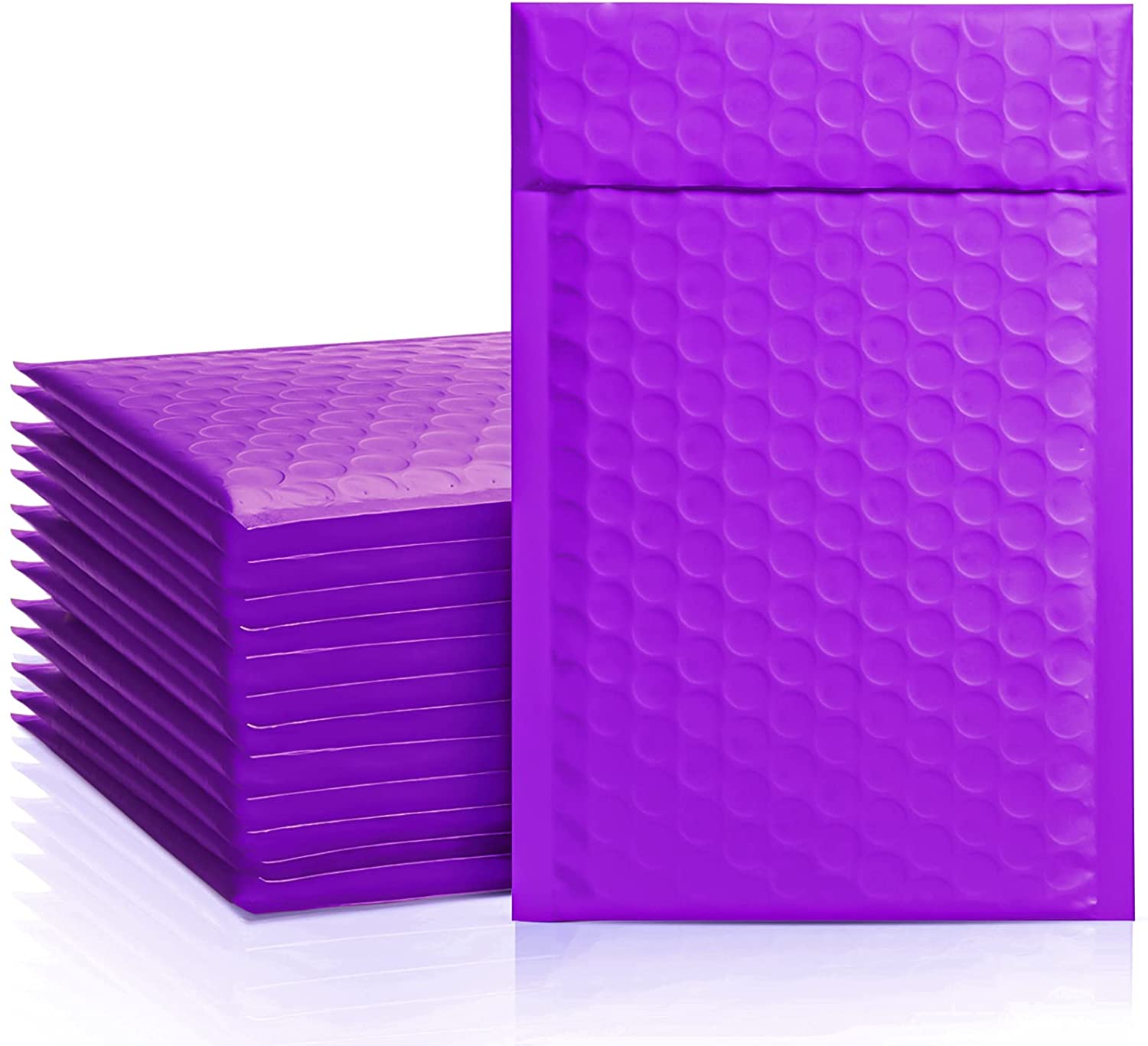 50pcs Purple Bubble Mailer Poly Padded Mailing Packaging Padding Self Seal Bag Pink Shipping for gift Envelopes Black And White