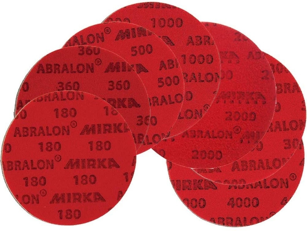 Abralon 6" Foam Backed Hook & Loop Polishing & Buffing Sanding Discs Sponge Sandpaper 180-4000 Grits