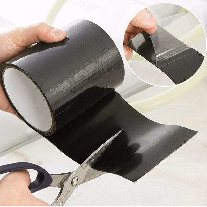 150cm Super Strong Waterproof Tape Stop Leaks Leak Repair Tape Kitchen and Bathroom Leak Proof Strong Sealing Pipe Repair Tape