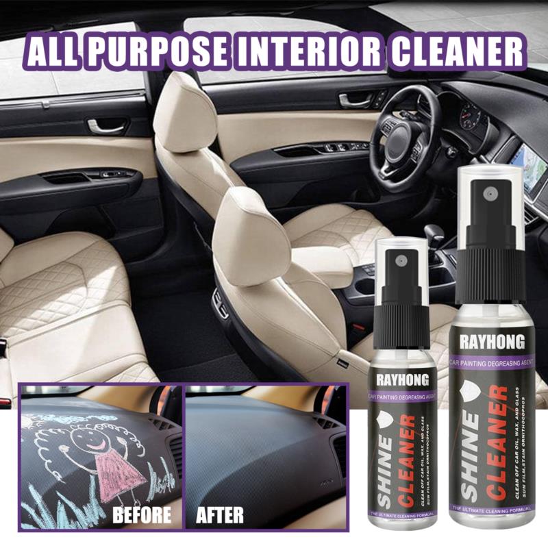 50/100ml Car Interior Decontamination Agent Multi-Purpose Car Cleaning wash car detail