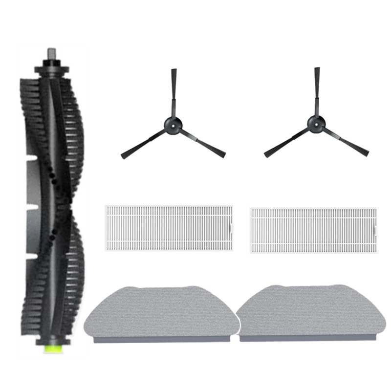 HEPA Filter Qihoo Roll Main Brush Side Brush Mop Cloth Rag for 360 S10 X100 MAX Robotic Vacuum Cleaner Spare Parts Accessories