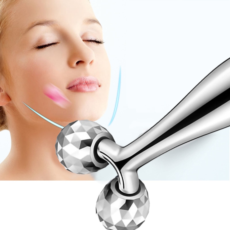 3D Roller Massager Y Shape 360 Rotate Thin Face Body Shaping Relaxation Lifting Wrinkle Remover Facial Massage Relaxation Tool