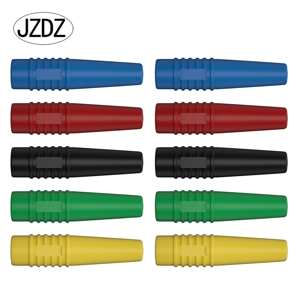 JZDZ 10PCS 2MM Banana Plug Female Socket Test Plug Terminal Electrical Wire Connector J.10048