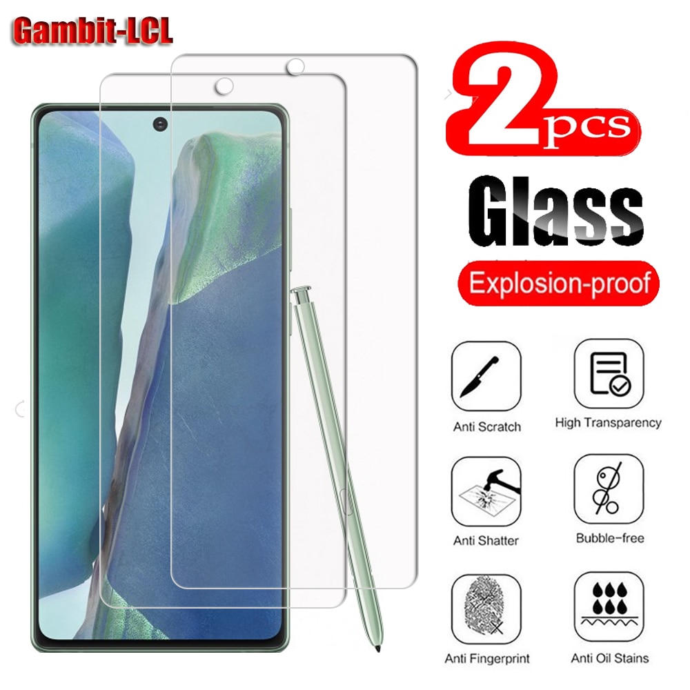 HD Original Protective Tempered Glass For Samsung Galaxy Note 20 6.7" Note20 5G SM-N980 Phone Screen Protector Cover Film
